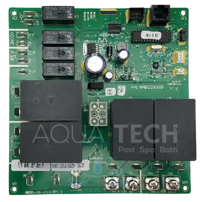 Sundance Spas Jacuzzi Circuit Board (P/N: 6600-722) - (Updated Model for P/N: 6600-289, 6600-042, 6600-089)