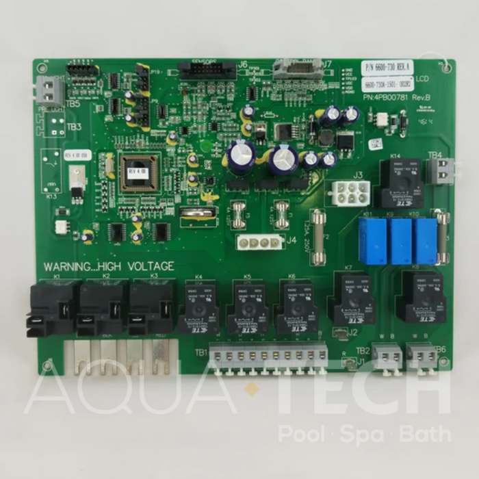 Sundance Spas Jacuzzi Circuit Board (P/N: 6600-730) - (Updated Model for P/N: 6600-180, 6600-028, 6600-056, 6600-092)