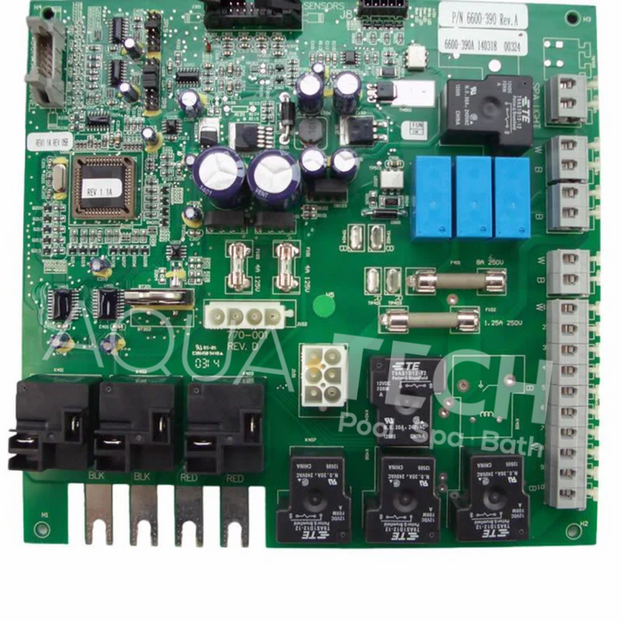 Sundance Spas Jacuzzi Circuit Board (P/N: 6600-390) - (Updated Model for P/N: 6600-164, 6600-176) SHIPS IN 8 TO 10 WEEKS APPROX