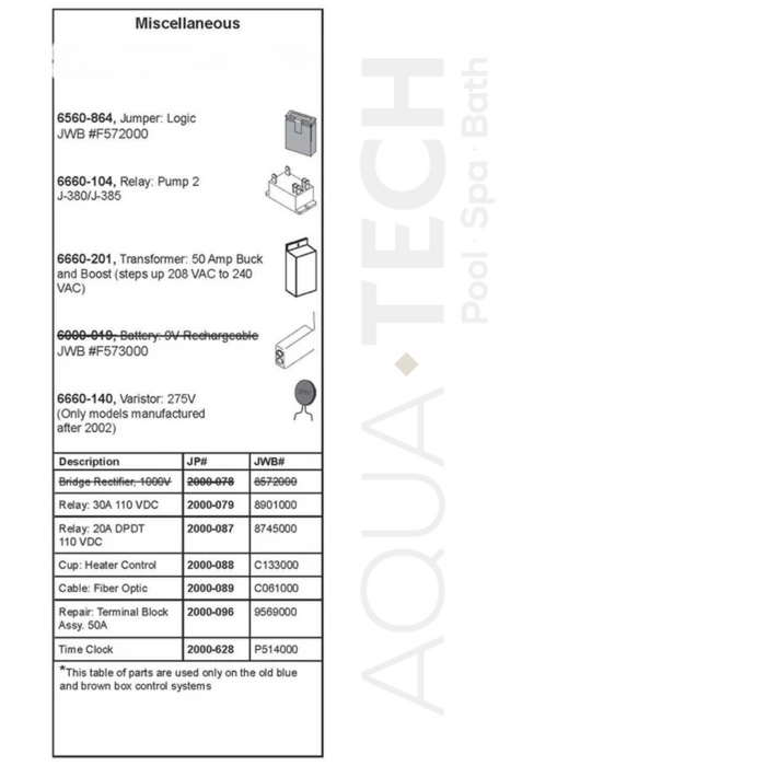 Sundance Spas Varistor (P/N: 6660-140)