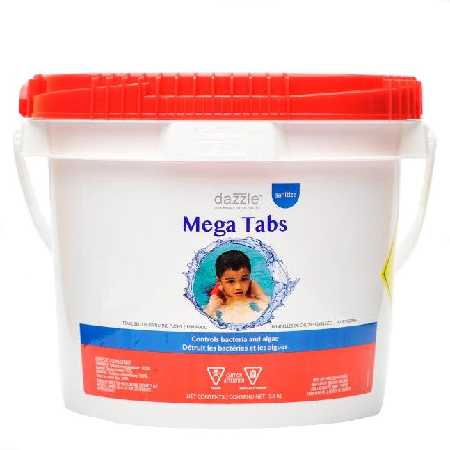 Dazzle Mega Tabs - 3" Diameter (6kg) (P/N: DAZ01120)