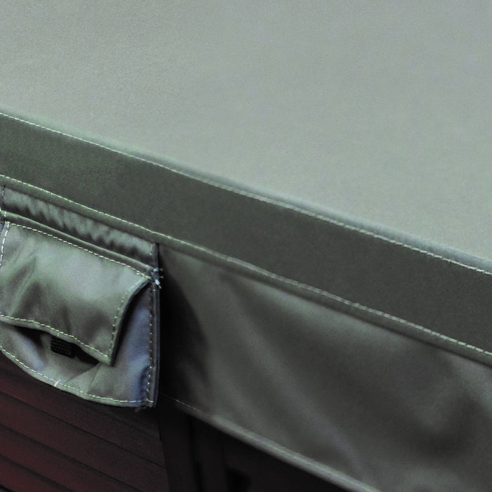 Sundance Spas Altamar Hot Tub Cover Gray 2002-2018+  (P/N: 6476-004G) - Aqua-Tech 