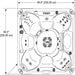 Sundance Spas Chelsee Hot Tub Cover Gray 2013+  (P/N: 6476-002G) - Aqua-Tech 