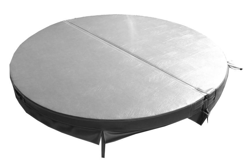 Sundance Spas Denali Hot Tub Cover Gray (P/N: 6476-010PG) SHIPS IN 12 TO 13 WEEKS