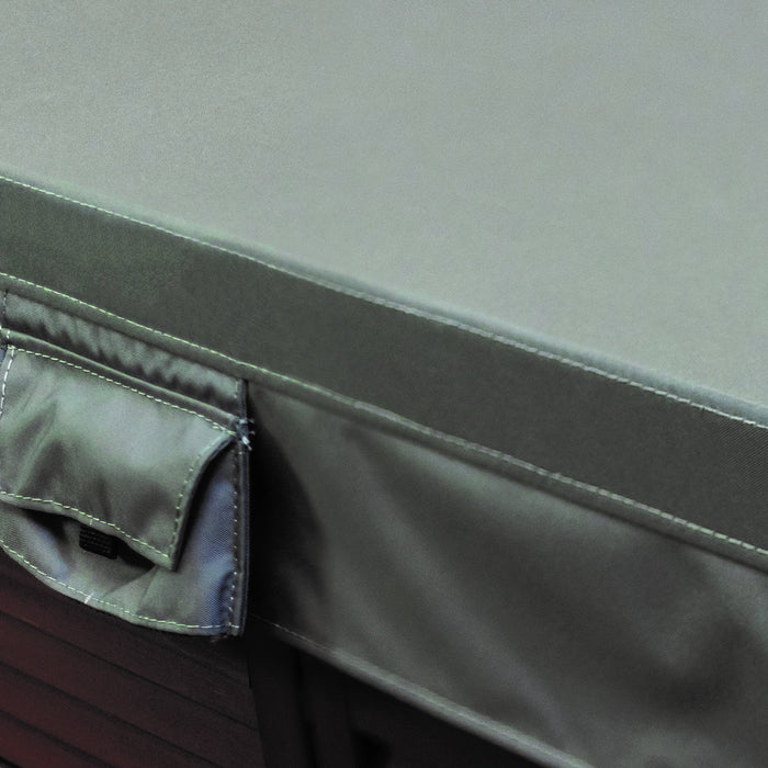Sundance Spas Montclair Hot Tub Cover Gray  (P/N: 6476-001G) - Aqua-Tech