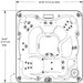 Sundance Spas Peyton Hot Tub Cover Gray  (P/N: 6476-014G) - Aqua-Tech 