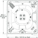 Sundance Sweetwater Spas Bahia Hot Tub Cover Gray 2002-2008  (P/N: 6476-003G) - Aqua-Tech 