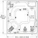 Sundance Sweetwater Spas Palermo Hot Tub Cover Brown  (P/N: 5040-101M) - Aqua-Tech 