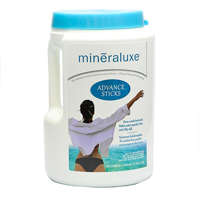 Dazzle Mineraluxe Advance Sticks for Pools (1.2 kg = 12 x100 gm per stick) (P/N: DML09515)