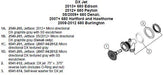 Hot Tub Parts - Sundance Spas 680 Series DX Jetface (P/N: 6541-201)