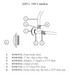 Hot Tub Parts - Sundance Spas Drain Valve Body (P/N: 6540-933)