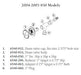 Hot Tub Parts - Sundance Spas Drain Valve Body (P/N: 6540-933)