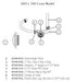 Hot Tub Parts - Sundance Spas Drain Valve Body (P/N: 6540-933)