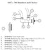 Hot Tub Parts - Sundance Spas Drain Valve Body (P/N: 6540-933)