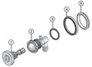 Hot Tub Parts - Sundance Spas Fluidix Nex Jet (P/N: 6540-500)