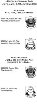 Hot Tub Parts - Sundance Spas Jacuzzi Basket For Filter (P/N: 6541-018)