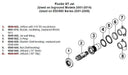 Hot Tub Parts - Sundance Spas Nut Self Leveling (P/N: 6540-644)