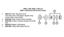 Hot Tub Parts - Sundance Spas Suction Grate (P/N: 6540-564)