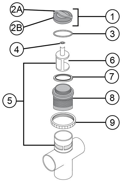 Hot Tub Parts - Sundance Spas T-Valve O-Ring (P/N: 6541-240)