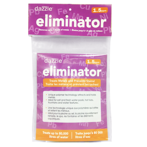 Dazzle Eliminator 1.5ppm (each) (Up to 1.5ppm, Treats up to 80,000L) - Aqua-Tech 