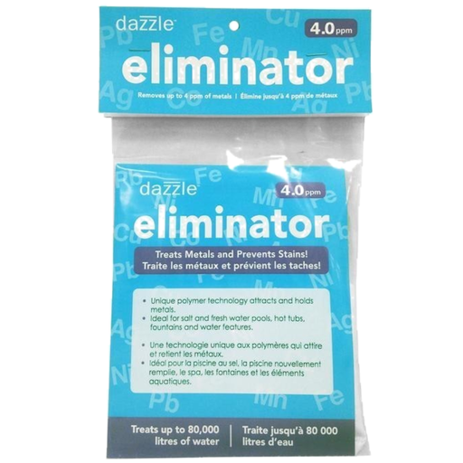 Dazzle Eliminator 4.0ppm (each) (Up to 4.0ppm, Treats up tp 80,000L) - Aqua-Tech 
