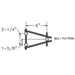 Concrete Mounting Jig for Duro-Spring Dive Board (P/N: 69-209-227-SS) - Aqua-Tech 