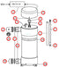 Pool Parts - Delta UV Sanitizer Union Split Nut (P/N: 86-02334)