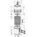 Pool Parts - Hayward CX880XRE Single Cartridge For C4025 (P/N: C-7488) SHIPS IN 4 MONTHS