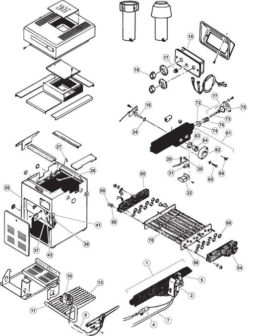 Pool Parts - Jandy/Teledyne Laars/Zodiac On-Off Rocker Switch Replacement P/N: R0099800)