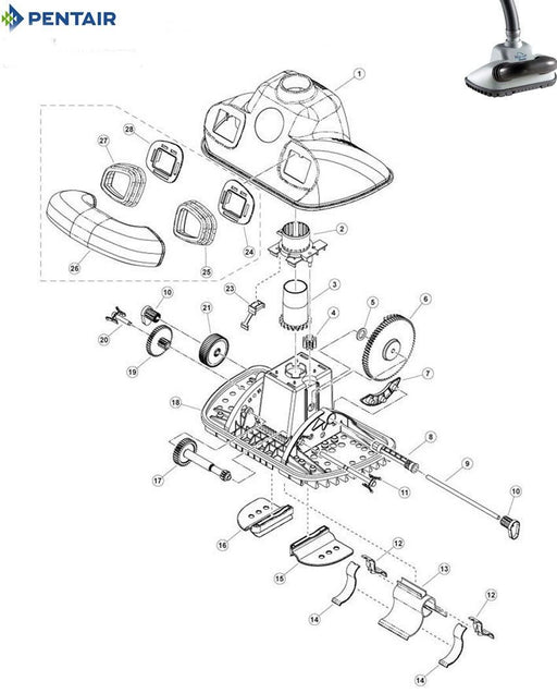 Pool Parts - Pentair Clutch Kit: (P/N: GW7503) SHIPS IN 6 TO 8 WEEKS APPROX.