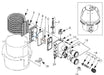 Pool Parts - Pentair Sta-Rite Coil Tubesheet Sealing O-Ring Replacement Kit (P/N: 77707-0117)