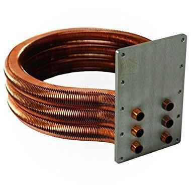 Pentair/Sta-Rite Maxetherm Heater Tube Sheet 200,000 BTU (P/N: 77707-0232) - Aqua-Tech 