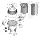 Pool Parts - System III Complete Filter Set (P/N: 25022-0201S And 25021-0200S)