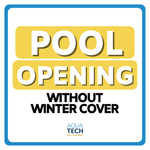 Pool Service - Pool Opening Without Winter Cover